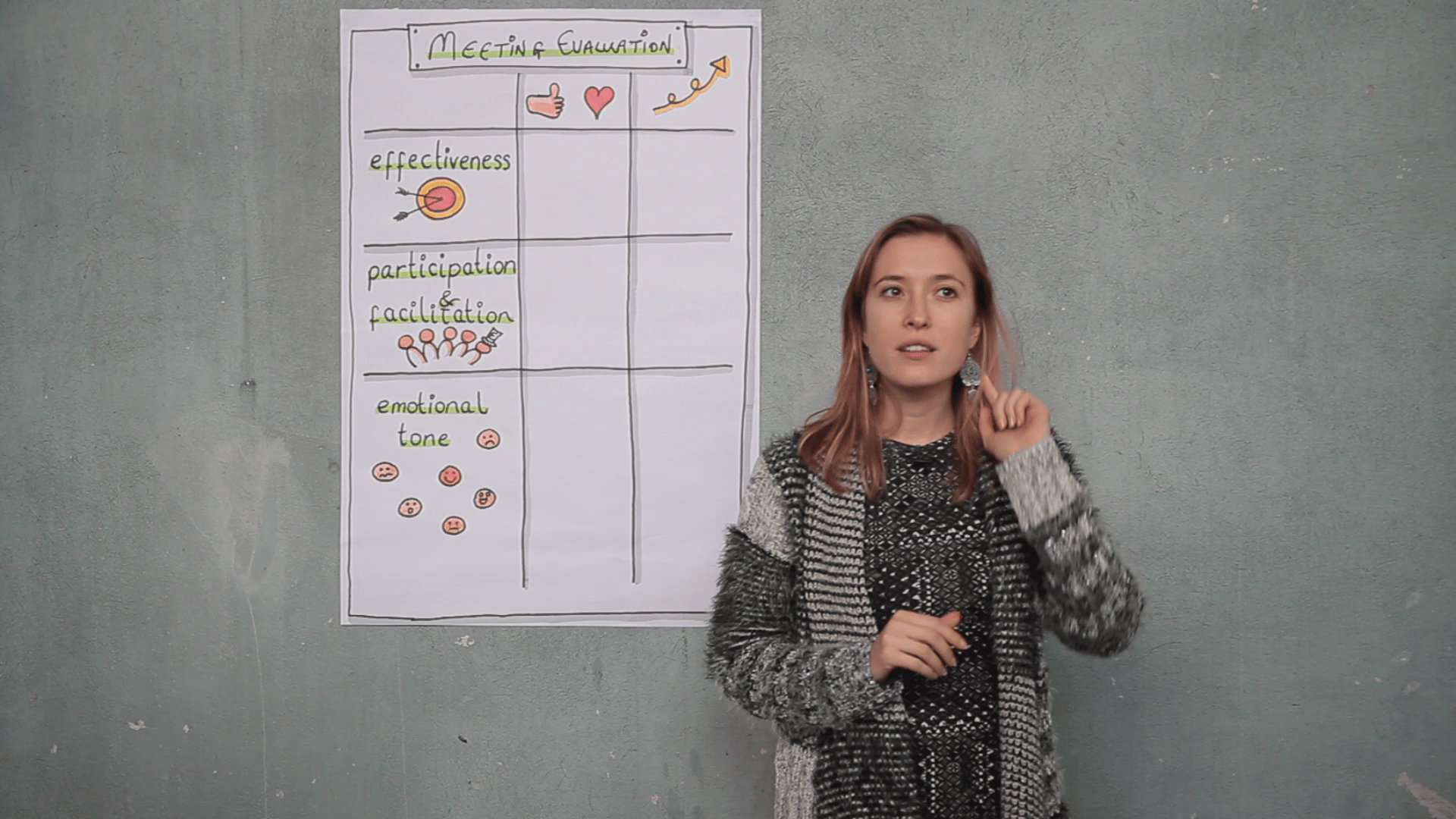 Lili David facilitating a group session